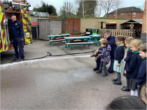 Be Safe – Foundation fire engine visit
